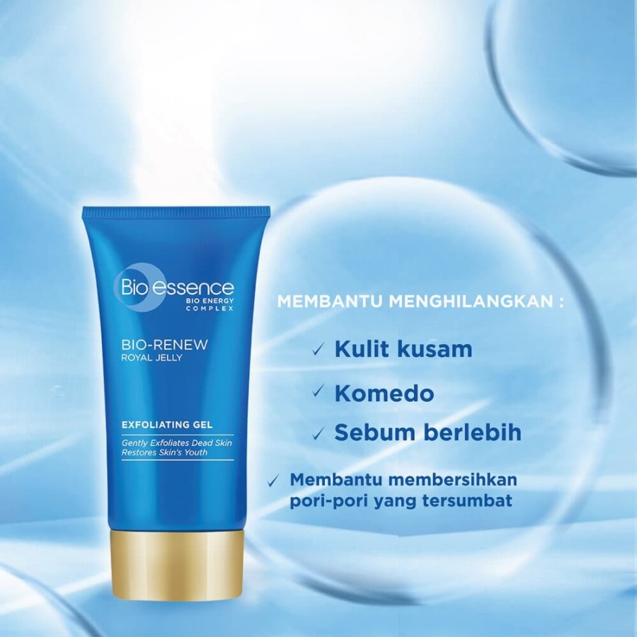 Bio Essence Renew Exfoliating Face Scrub Gel 60 gr - Gambar 4