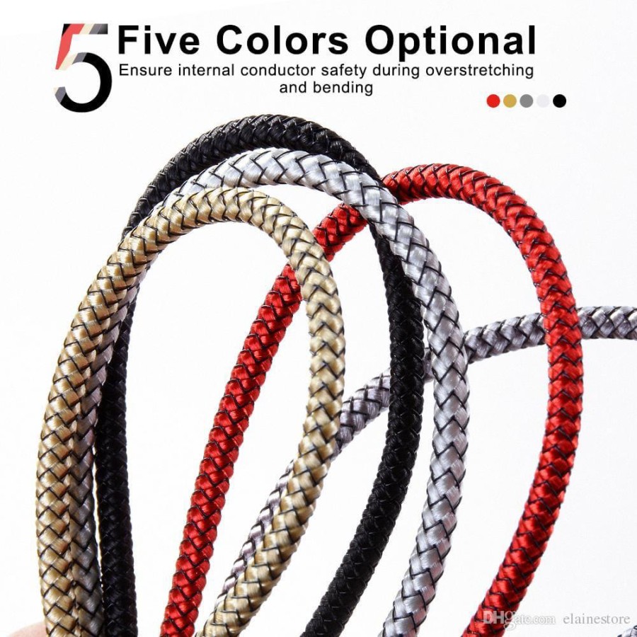 Kabel Data Magnetic 3 connector 3in1 LED Fast charge - Gambar 4