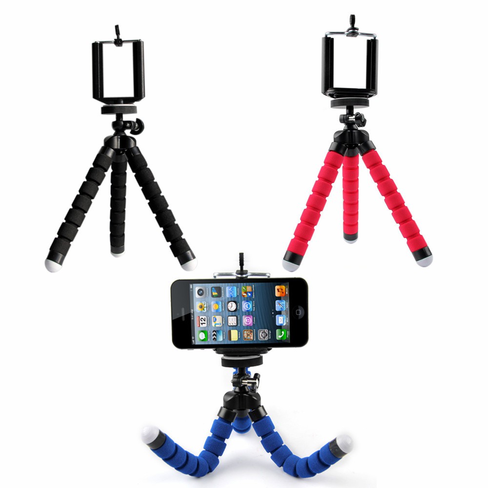 Tripod Phone Holder Flexible Octopus - Gambar 2